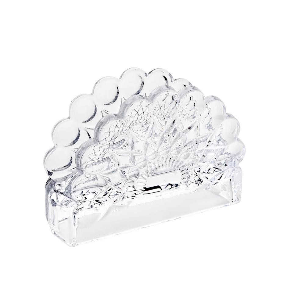 Porta Guardanapos Wolff Cristal Angel 12,5cm x 4,5cm x 9cm - Home & Living