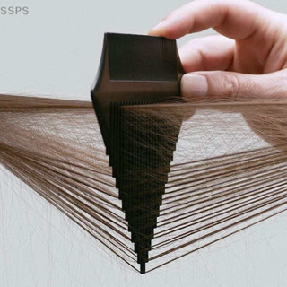 [SSPS] Pente De Dupla Face Destaques Cabeleireiro Tintura De Ponta De Escova Triangular Dentes Densos Suprimentos De Cabelo FAH em Oferta na Shopee
