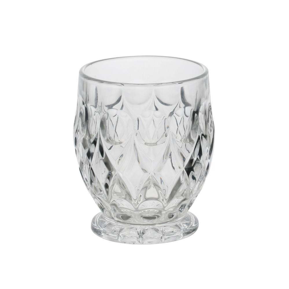 Porta Talher Lyor Lile de Cristal Incolor 10,5cm x 13cm - Home & Living