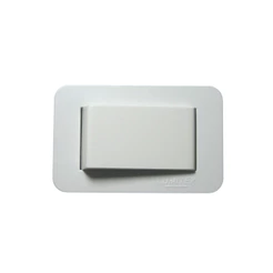 Interruptor para Móveis Paralelo 10A Lumitek Interruptor de Embutir em Móveis 10 Amperes Branco