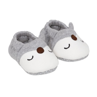 Pantufa Confortável Bebê Raposa Cinza 18 à 24 Meses 17022 Buba em Oferta na Shopee