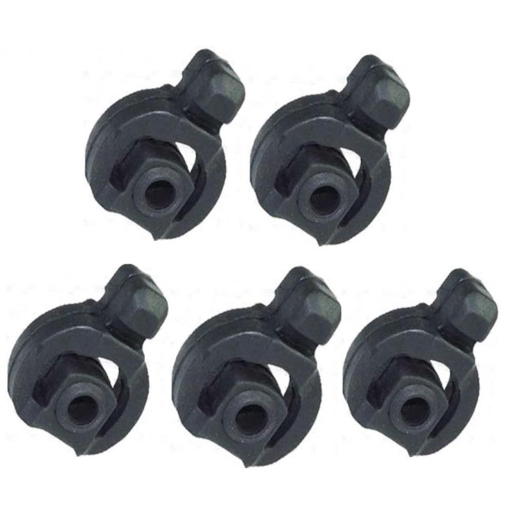 Kit 5 Coxim Borracha do Escapamento Renault Clio 1996/2016 Megane 1997/2013 Scenic 1999/...