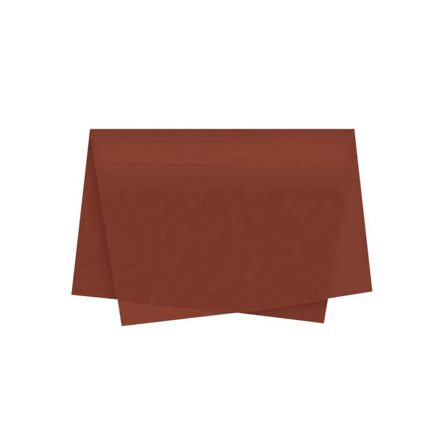 Papel de Seda - 50x70cm - Chocolate - 10 unidades - Rizzo