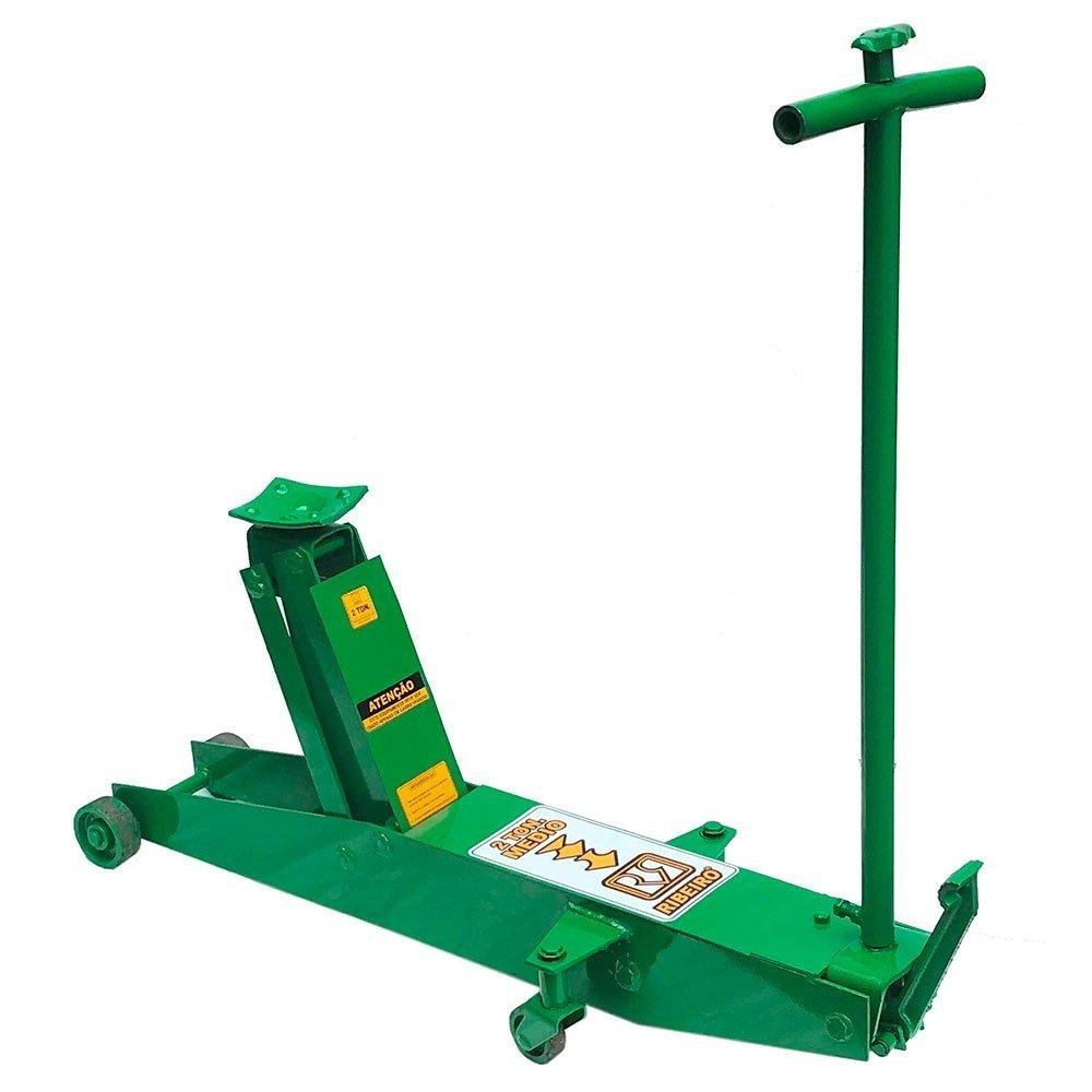 Macaco Hidráulico Tipo Jacaré Suporta 2 Toneladas Borracharia Oficina Longo Rodas Ferro - Ribeiro em Oferta na Shopee
