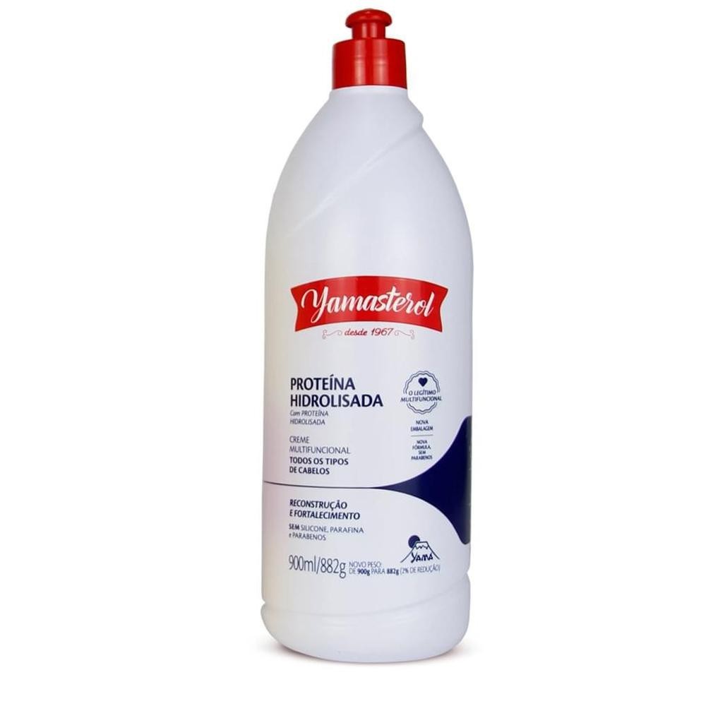 Yamasterol Branco Proteína Hidrolisada  900ml em Oferta na Shopee