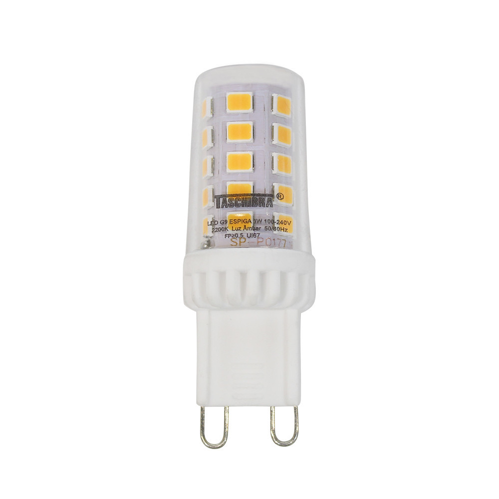 Lâmpada LED G9 Espiga 4W 2200K Dimerizável - Taschibra
