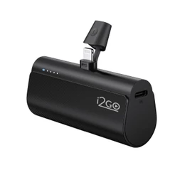 Carregador Portatil Power Bank Pocket i2GO 5000mAh Lightning iPhone 5 até 14 Sem Fio Rápido e Leve