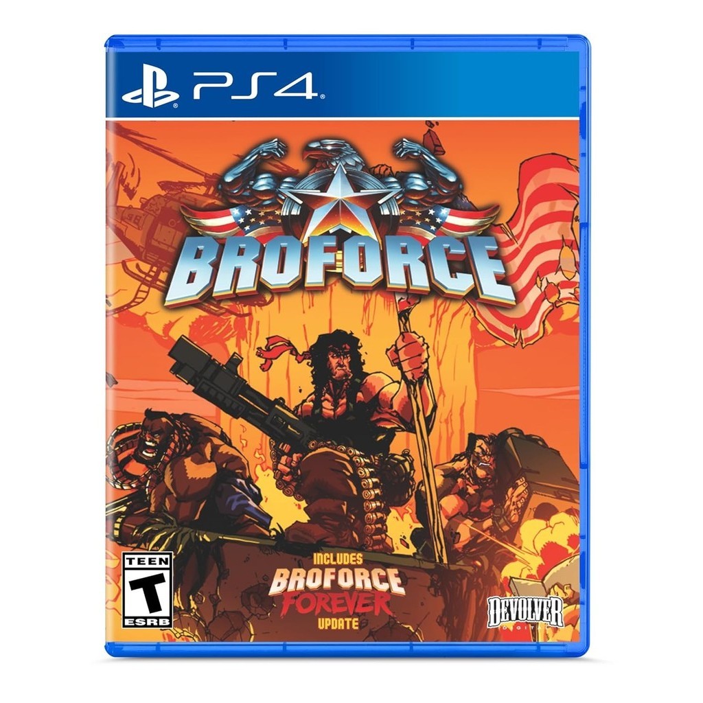 Broforce PS4 Mídia Física