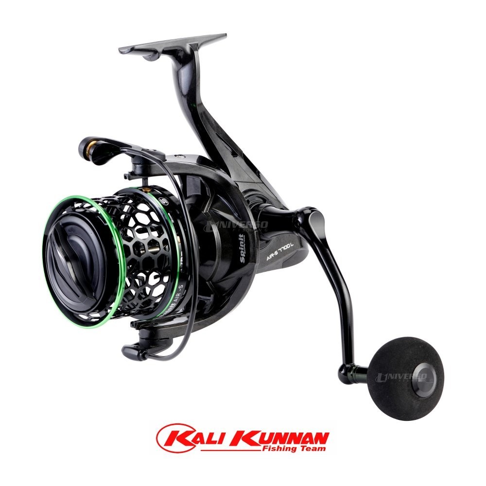 Molinete Kali Kunnan Spinit Air Surf 7700L Velocidade de 4.6:1 com 7 Rolamentos