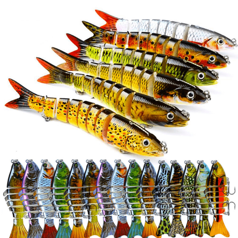 50 Cores Isca Artificial 20g /15cm Isca Multi-Secção Equipamento de pesca