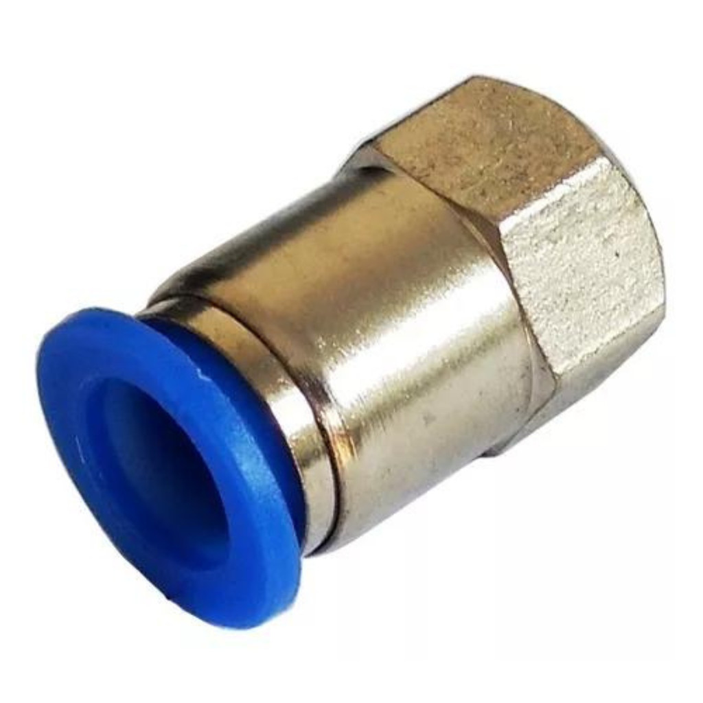 CONECTOR FEMEA PU 6MM X 1/4 - AKS VPSUL