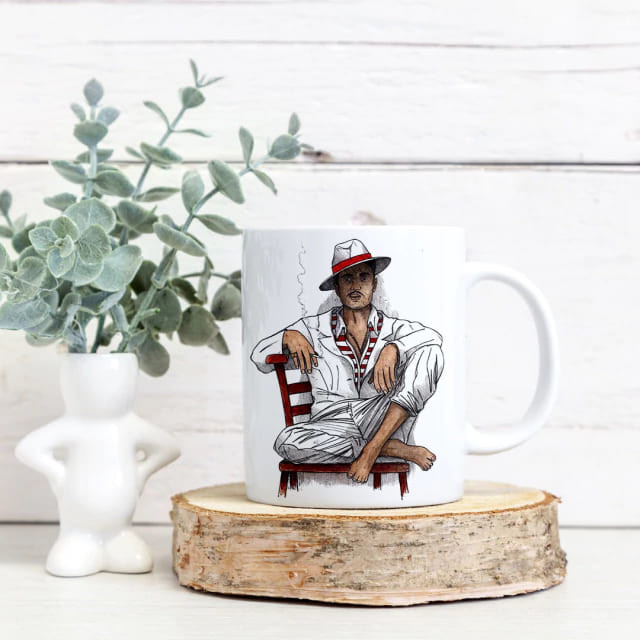 Caneca Porcelana Umbanda -  Zé Pelintra - Umbanda / Candomblé