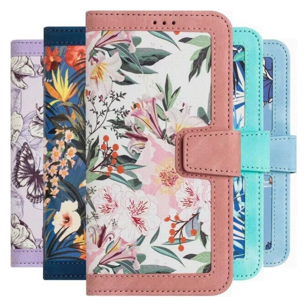 Capa Carteira De Couro Flip Para Samsung Galaxy A07 A17 A37 A57 A06 A16 A26 A36 A56 A05S A05 A15 A25 A35 A55 A14 Capa