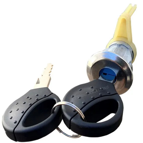 Cilindro Porta Dianteira Peugeot 206 207 Passion Sw 4 Portas
