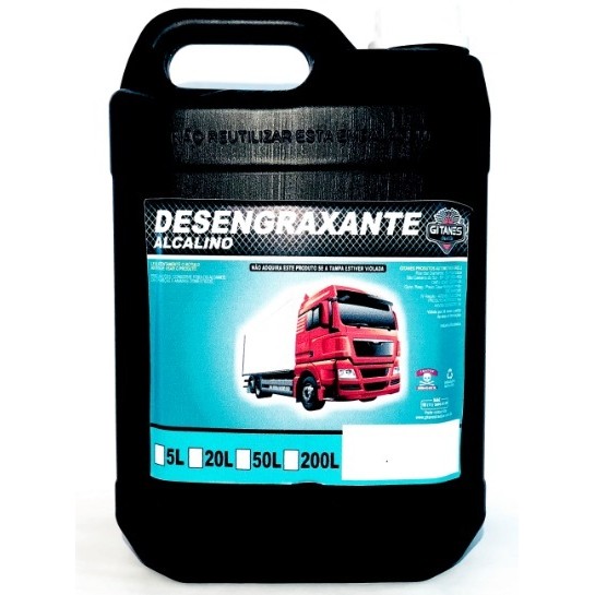 Desengraxante de 5 Litros - Gitanes em Oferta na Shopee
