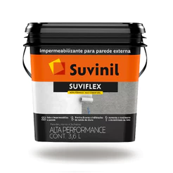 IMPERMEABILIZANTE PARA PAREDE SUVIFLEX 3,6L/4,2KG SUVINIL