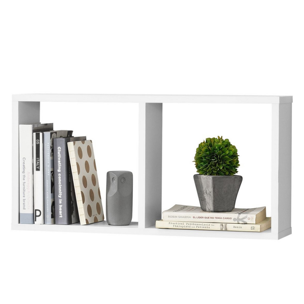 PRATILEIRA CUBO 60CM MDF ORGANIZADOR DE SALA COZINHA QUARTO