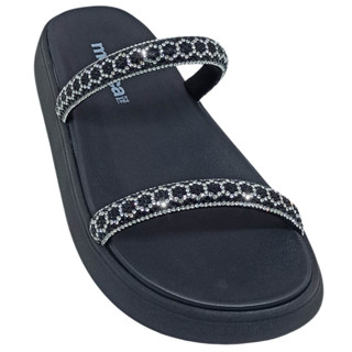 Chinelo Moleca Rasteirinha Feminino Tira Com Brilhantes