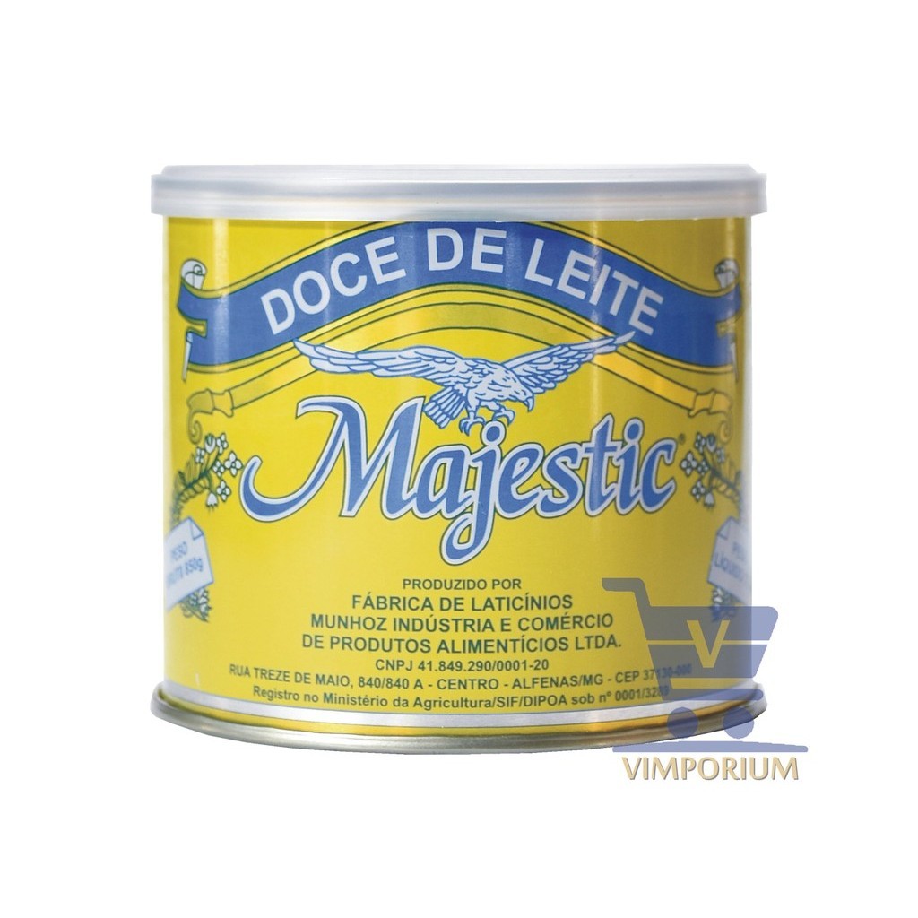 Lata Doce De Leite Majestic 850g - Tradicional Mineiro