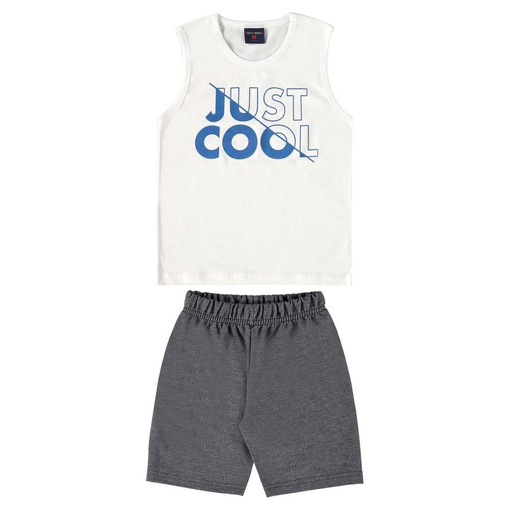 Conjunto Just Cool Infantil para Menino Guloseima - Baby & Kids Fashion