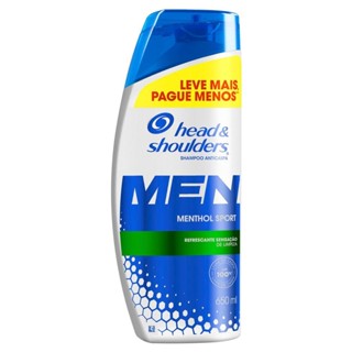 Shampoo Head & Shoulders Men Anticaspa Menthol Sport 650ml