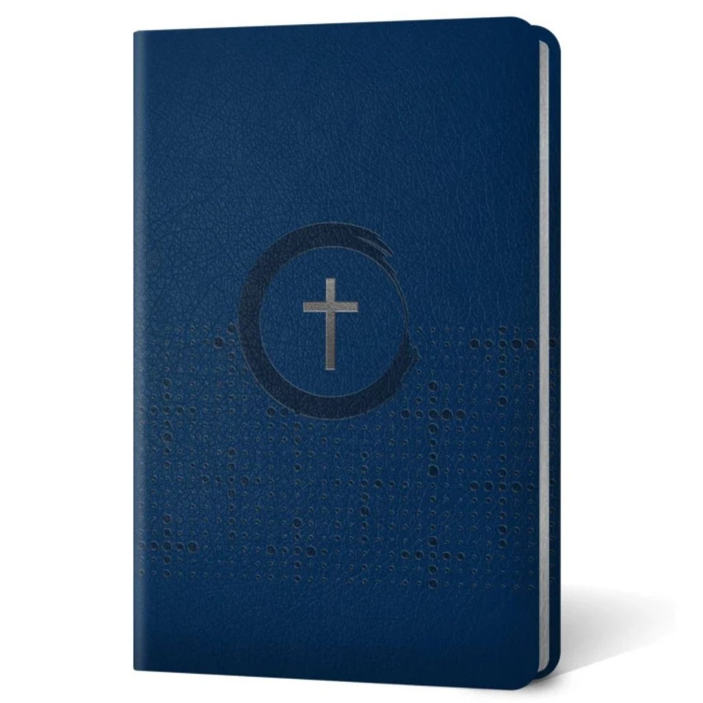 Bìblia Sagrada Slim | Palavras de Jesus em vermelho | NVI | Capa Luxo Azul em Oferta na Shopee