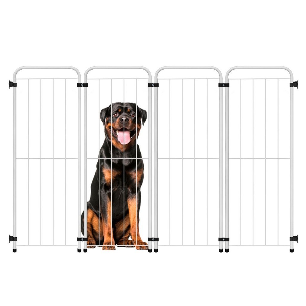Cercado Grande Cachorro Caes Pet Grade 4 Modulos 98x150cm