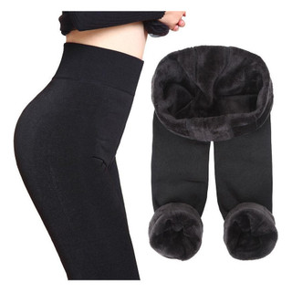 2 DUAS Calça PELUCIADA Gestante Cintura Alta Sem Costura Legging Gravida LEGGING FEMININO FLANELADA FRIO NEVE TÉRMICA