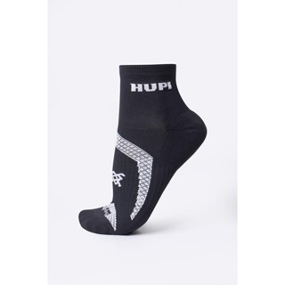 Meia HUPI Running Pro Prime Preto e Branco - Tamanho Plus 42-46 em Oferta na Shopee