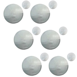 Kit 6 Sousplat Redondo Jantar  + 6 Porta Copos Mesa Posta Natal Jogo Americano em Oferta na Shopee