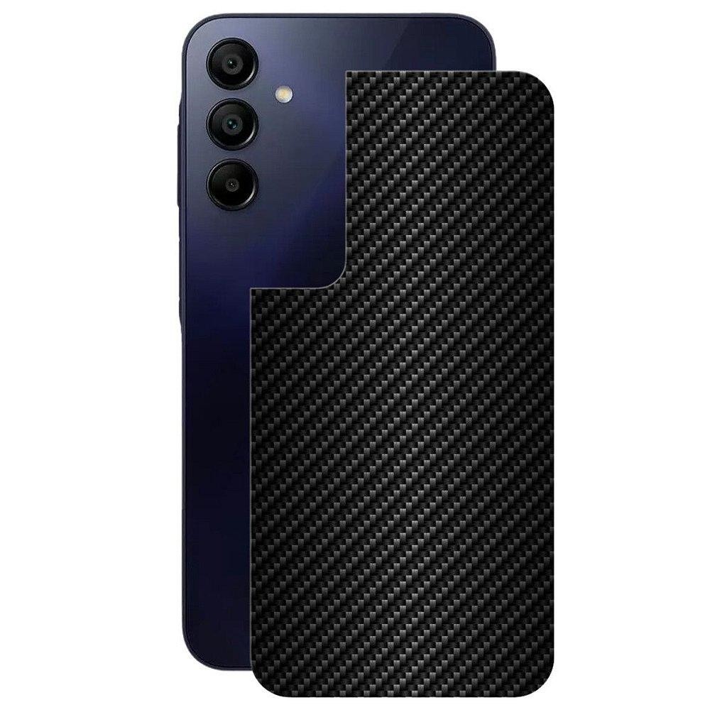 Película para Samsung Galaxy A15 - Traseira de Fibra de Carbono Preta - Gshield em Oferta na Shopee