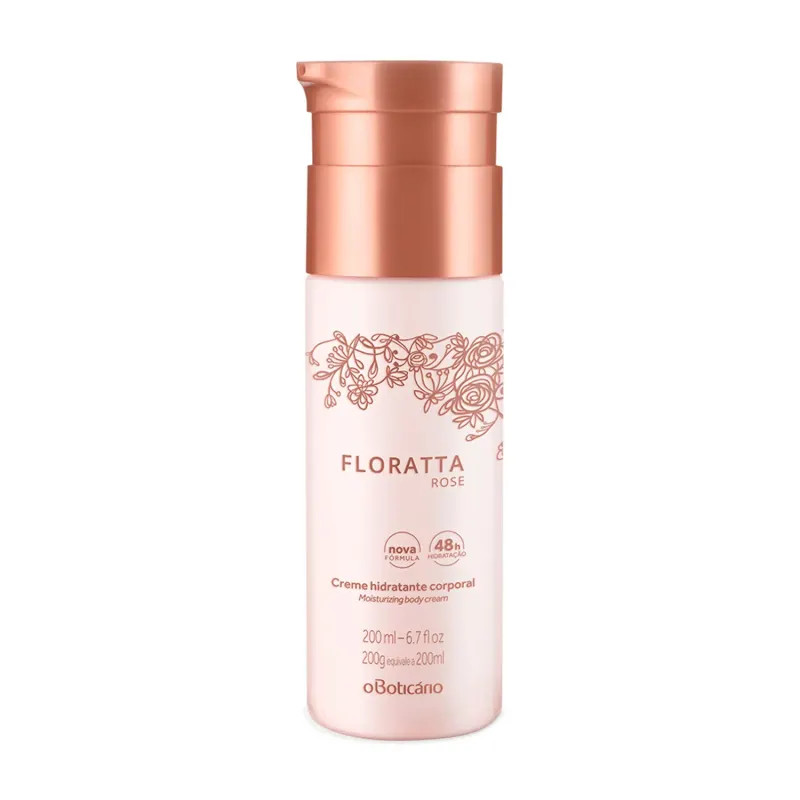 Creme Hidratante Corporal Floratta Rose 200ml o Boticário em Oferta na Shopee
