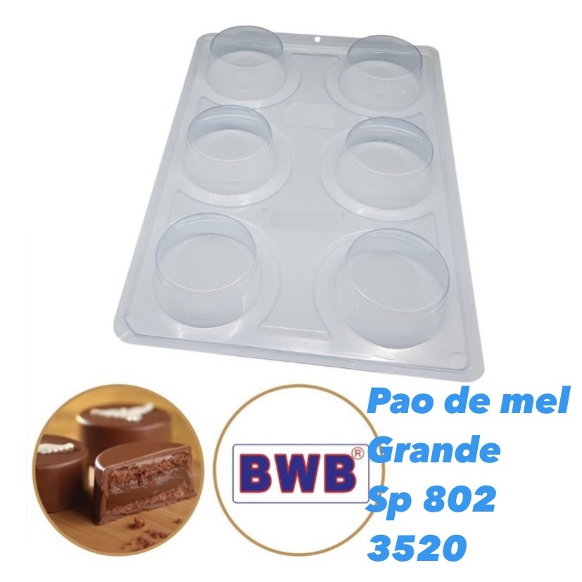Detalhes do Forma Bwb Sp 802 Pão De Mel Grande Silicone 3 Partes  Profissional Cod-3520-3685  (Sp Especial)