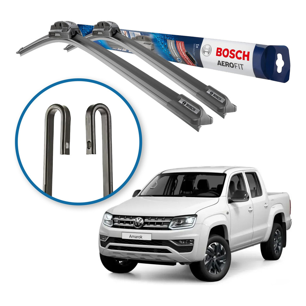 Palheta Parabrisa Original Bosch Vw Amarok 2010 2011 2012 Bosch em Oferta na Shopee