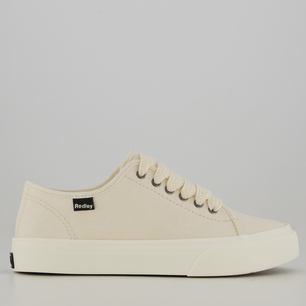 Tênis Redley Originals Wave Core off-white em Oferta na Shopee