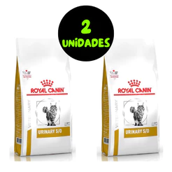Kit 2 x Ração 400g Royal Canin Veterinary Urinary S/O Gatos Adultos