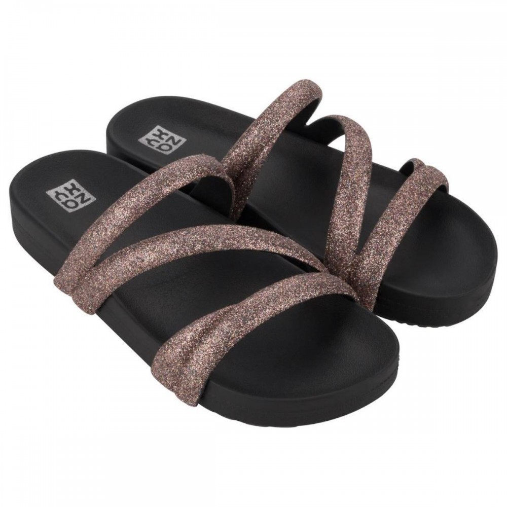 Chinelo Zaxy 18956bc Glitter Papete Feminino