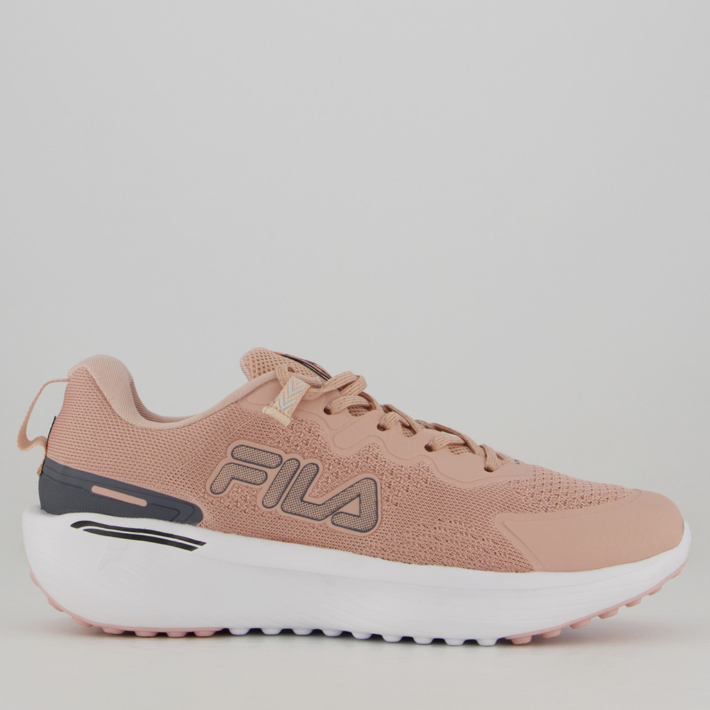 Tênis Fila Duality 2 Feminino Rosa e Branco em Oferta na Shopee