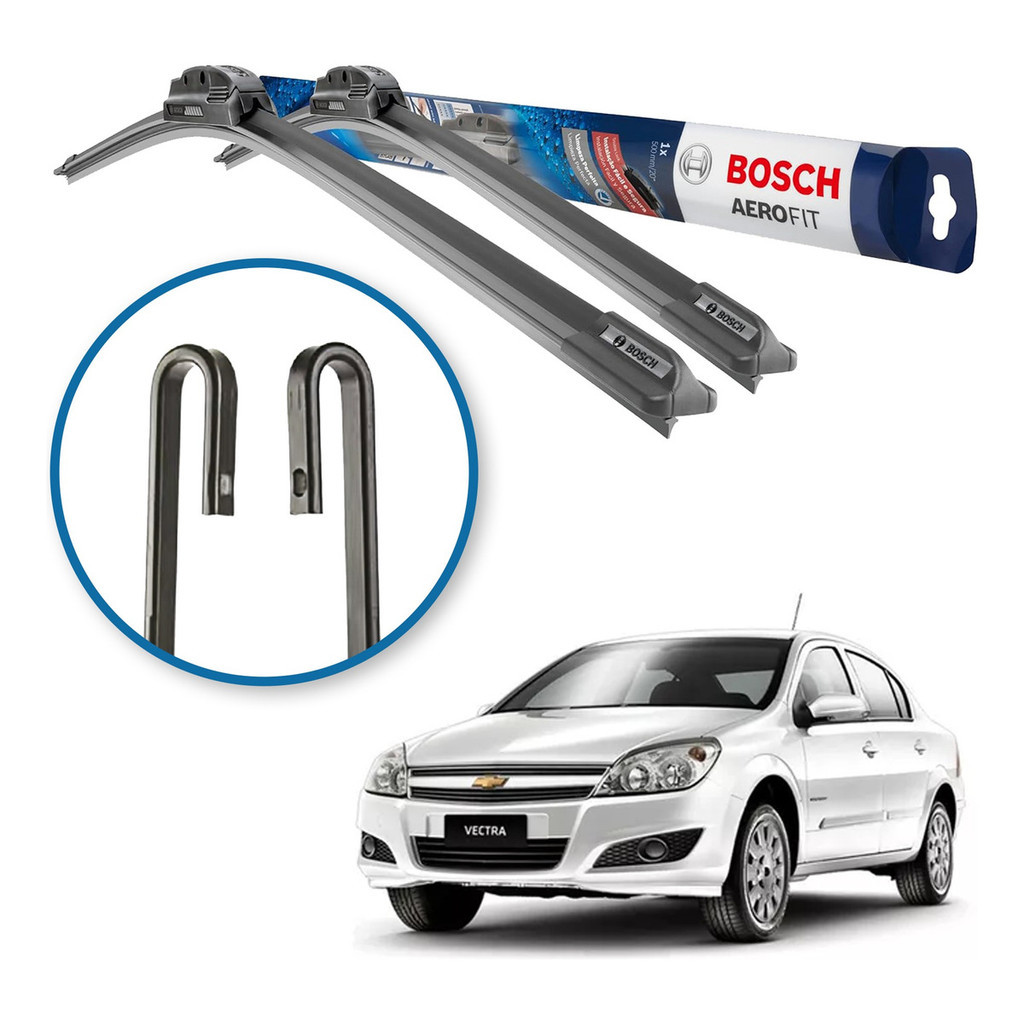 Palheta Limpador Parabrisa Original Bosch Chevrolet Vectra 2005 a 2009 em Oferta na Shopee