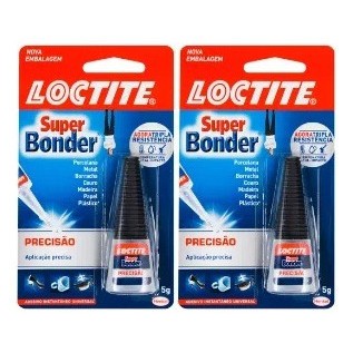Adesivo Instantâneo Loctite Super Bonder Precisão 5G - 2 Unidades em Oferta na Shopee