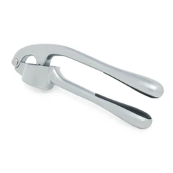 Espremedor de Alho Aço Inox Chef Pro Wolff 17cm Cabo Ergonômico Amassador Triturador Prensador Utensílio Cozinha Gourmet
