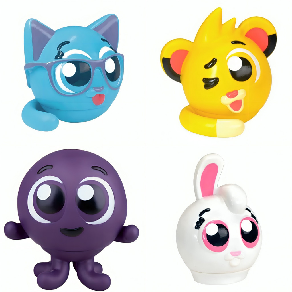 Boneco Articulado de Vinil Turma Bolofofos 3042 - Lider em Oferta na Shopee