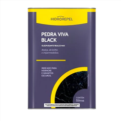 Impermeabiliza Dá Brilho Pedra Viva Black 5lts Hidrorepel