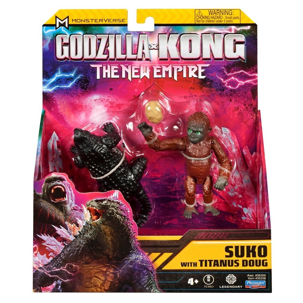Boneco Suko com Titanus Doug - Godzilla vs Kong em Oferta na Shopee