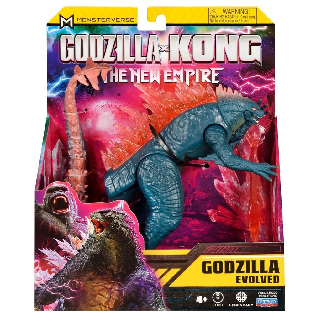 Boneco Godzilla Evoluído 15 Cm - Godzilla vs Kong - Hobbies & Collections