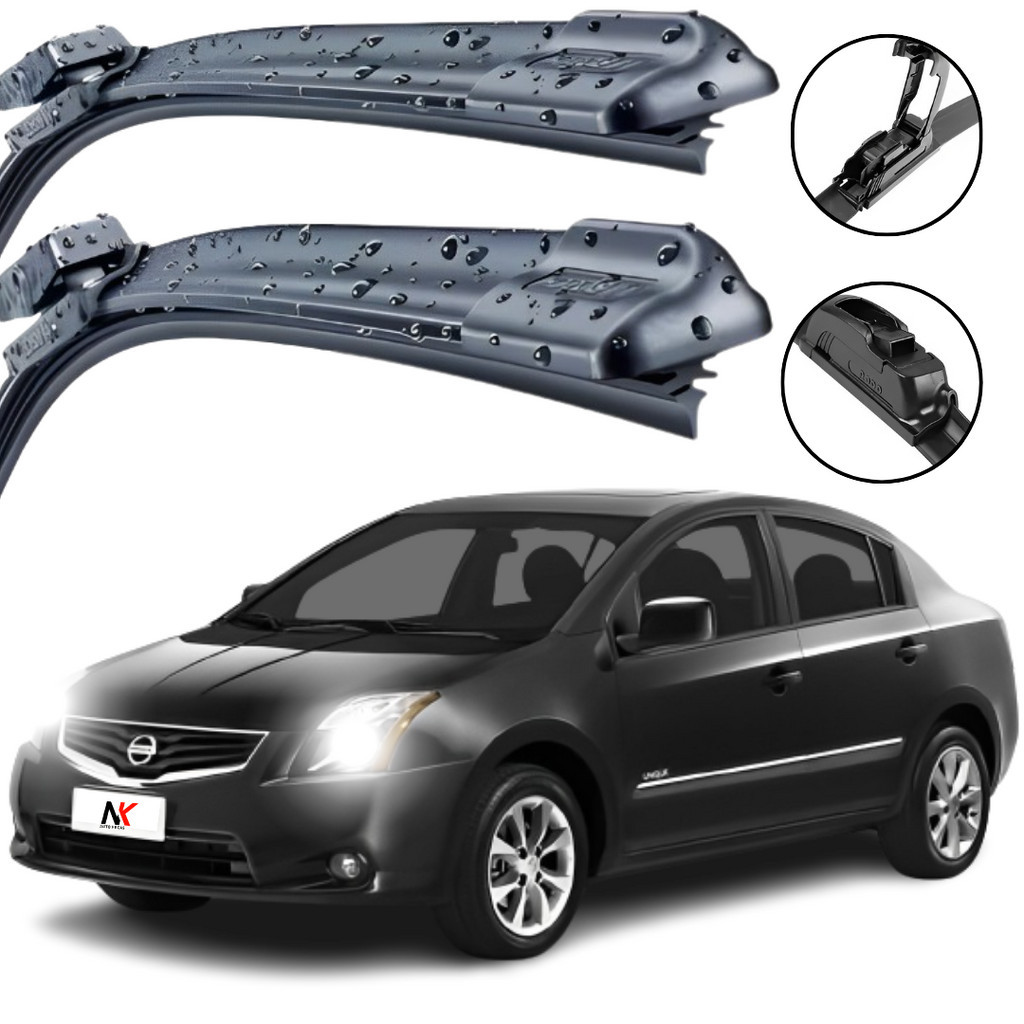 Par Palheta Limpador Parabrisa 26" 16'' Sentra 2007 á 2013