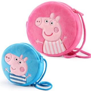 Sacos Para Crianças Peppa Pig Kids De Pelúcia Saco Anime Peggy George Celular Infantil E Carteira Redondo Fofo Moda em Oferta na Shopee