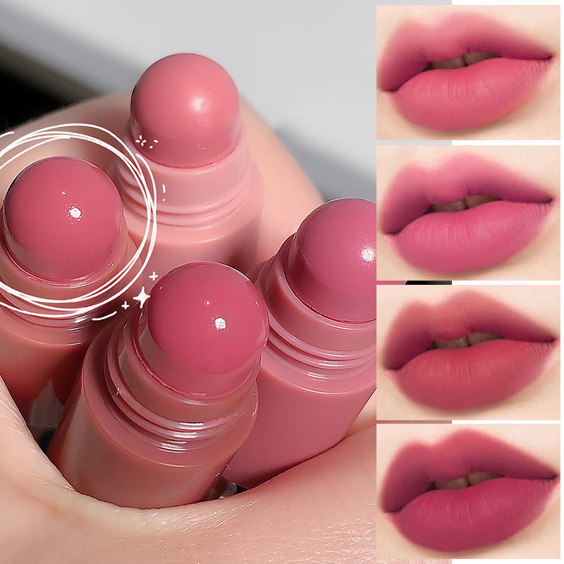 4 Em 1 Kit De Lápis Batom Mate Combo Velvet Sexy Vermelho Tinta Labial Antiaderente Copo Multicolor Caneta Maquiagem Lábios Conjunto Cosmético