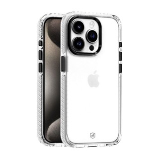 Capa Case Capinha Transparente iPhone 15 Pro Max Gshield Urus - Elevação lateral branca Proteção 5D em Oferta na Shopee