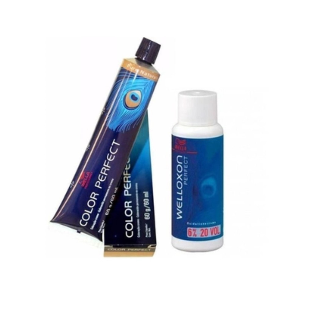 Wella Color Perfect 6/0-Louro Escuro+Welloxon 20vol 60ml